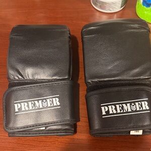 Premier Midnight Black Training Gloves